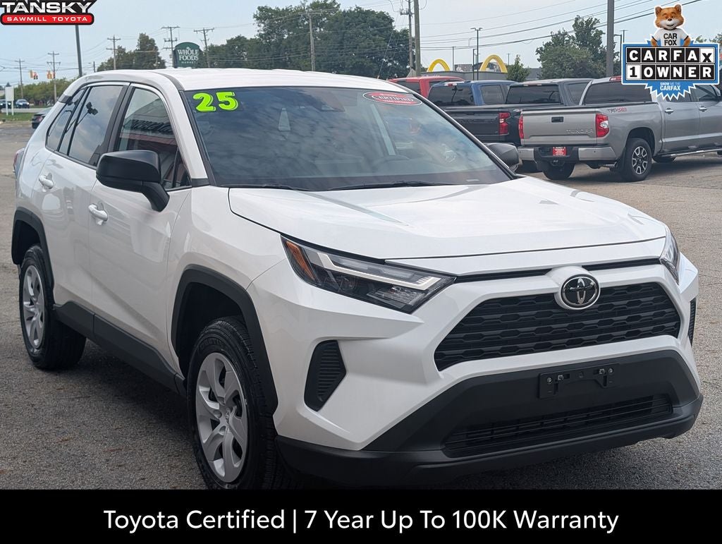 Ice 2025 Toyota RAV4 SUV / Crossover All-Wheel Drive 8-Speed Automatic