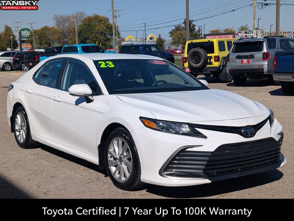 Ice Cap 2023 Toyota Camry Sedan Front-Wheel Drive 8-Speed Automatic