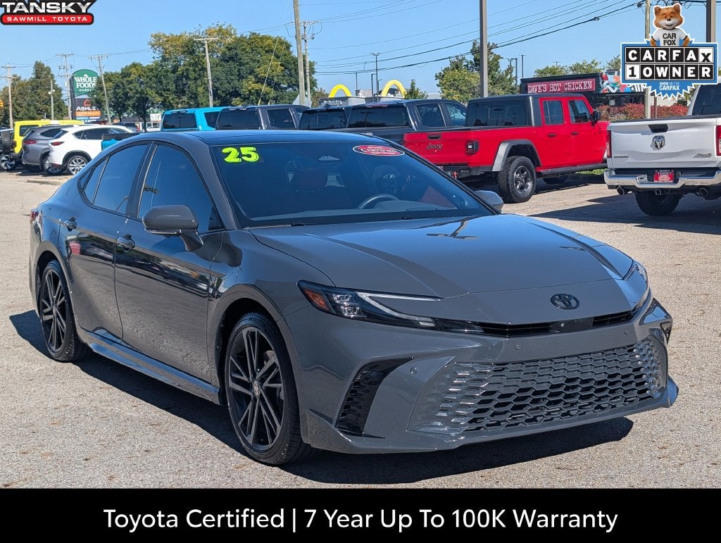 Underground 2025 Toyota Camry Sedan Front-Wheel Drive Continuously Variable Transmission