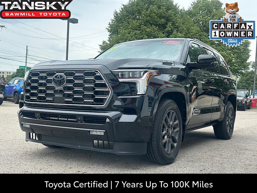 Midnight Black Metallic 2026 Toyota Sequoia SUV / Crossover Four-Wheel Drive Automatic