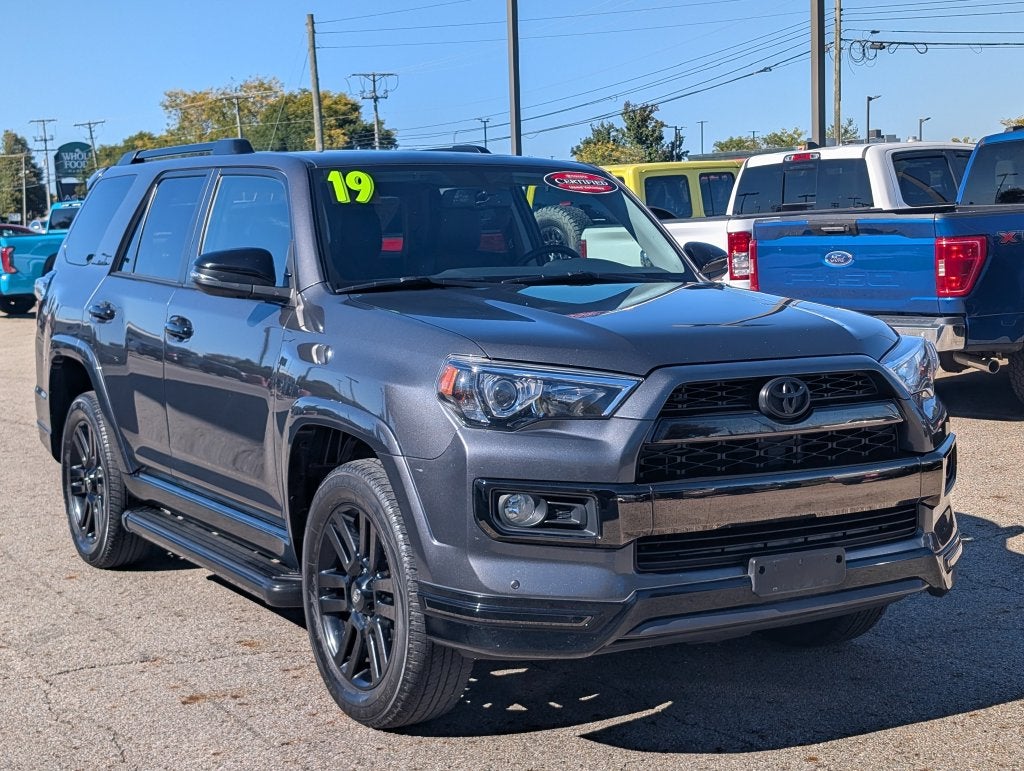 Magnetic Gray Metallic 2019 Toyota 4Runner SUV / Crossover All-Wheel Drive 5-Speed Automatic Overdrive
