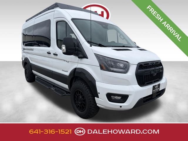 Oxford White 2026 Ford Transit Cargo Van All-Wheel Drive 