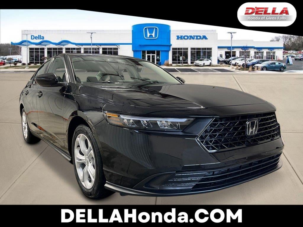 Crystal Black Pearl 2026 Honda Accord Sedan Front-Wheel Drive Continuously Variable Transmission