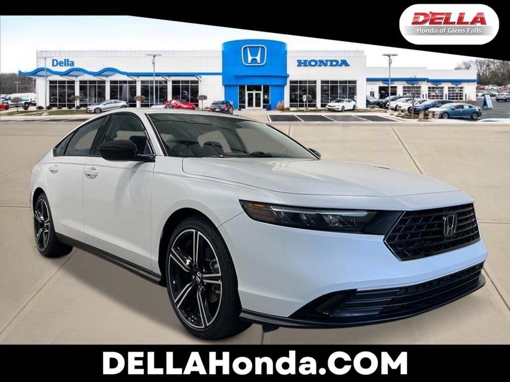 Platinum White Pearl 2026 Honda Accord Sedan Front-Wheel Drive Continuously Variable Transmission