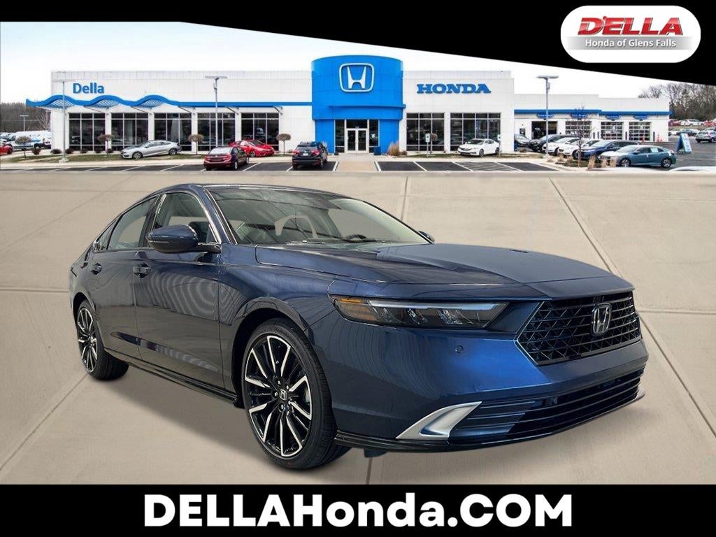 Canyon River Blue Metallic 2026 Honda Accord Hybrid Sedan Front-Wheel Drive Continuously Variable Transmission