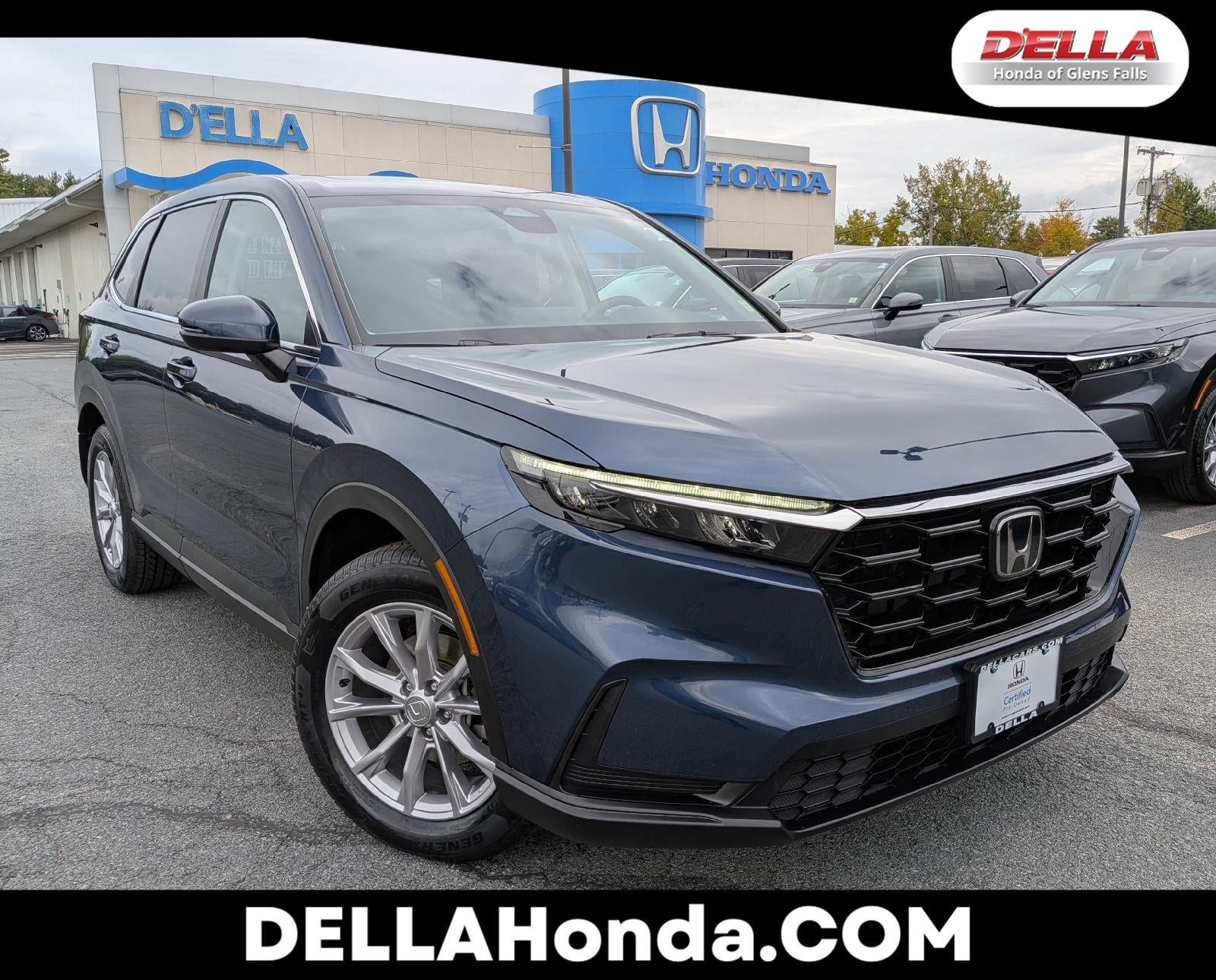 Canyon River Blue Metallic 2024 Honda CR-V SUV / Crossover All-Wheel Drive Continuously Variable Transmission