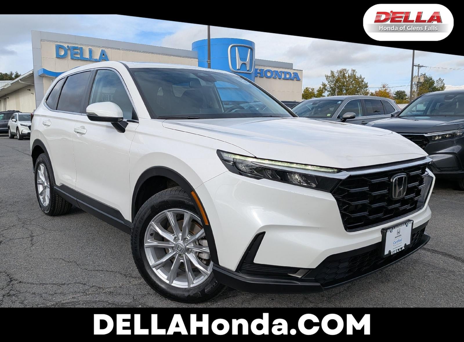 Platinum White Pearl 2024 Honda CR-V SUV / Crossover All-Wheel Drive Continuously Variable Transmission