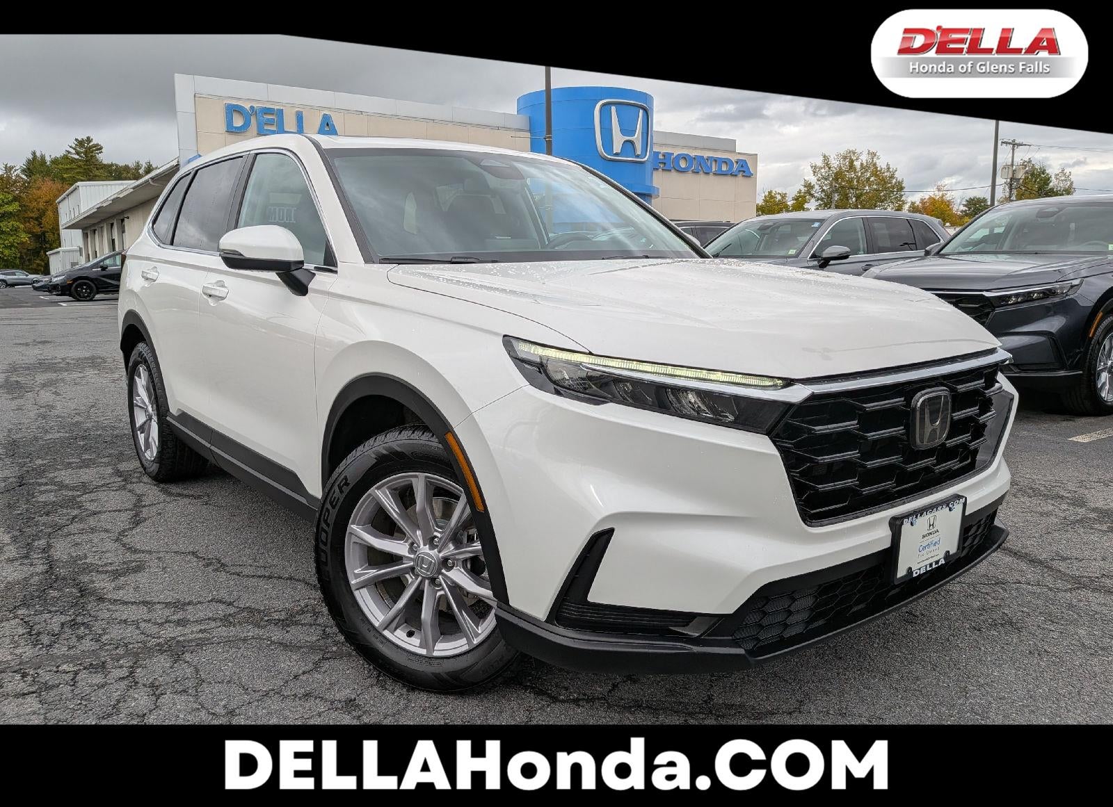 Platinum White Pearl 2024 Honda CR-V SUV / Crossover All-Wheel Drive Continuously Variable Transmission