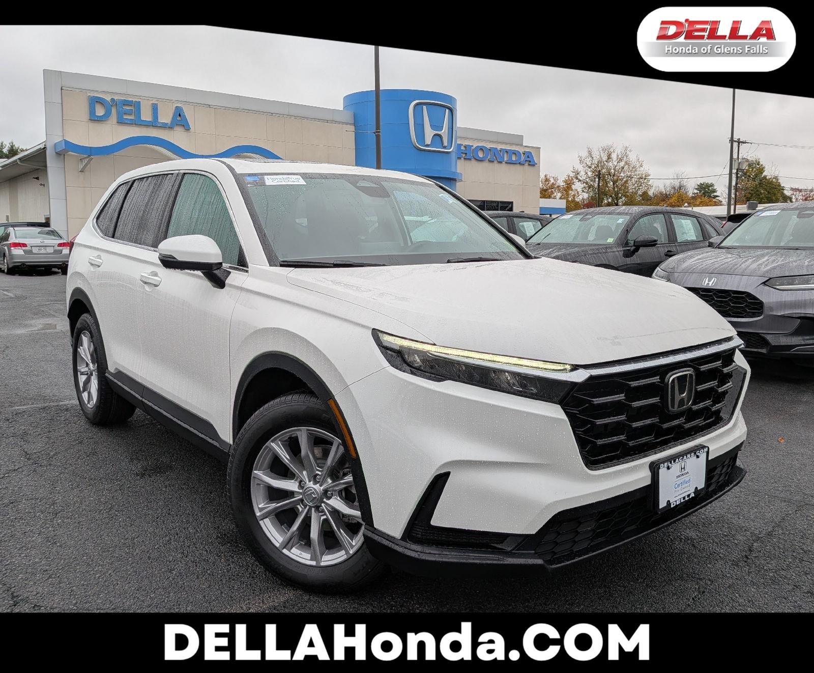 Platinum White Pearl 2024 Honda CR-V SUV / Crossover All-Wheel Drive Continuously Variable Transmission