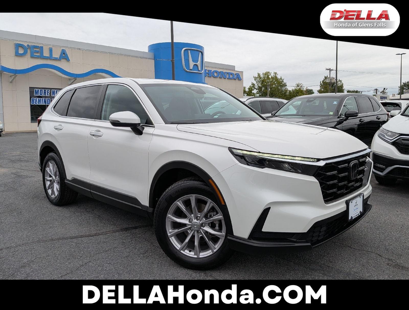 Platinum White Pearl 2024 Honda CR-V SUV / Crossover All-Wheel Drive Continuously Variable Transmission