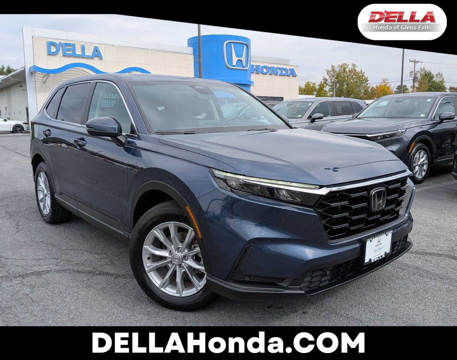 Canyon River Blue Metallic 2024 Honda CR-V SUV / Crossover All-Wheel Drive Continuously Variable Transmission