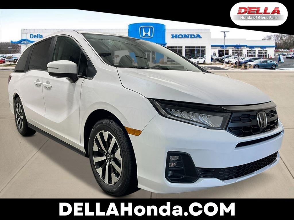 Platinum White Pearl 2026 Honda Odyssey Minivan Front-Wheel Drive Automatic