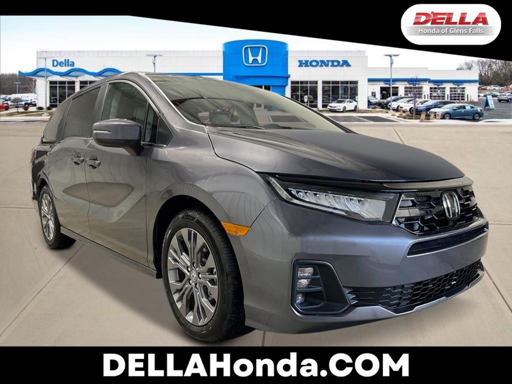 Gray (Modern Steel Metallic) 2026 Honda Odyssey Touring FWD Minivan Front-Wheel Drive Automatic