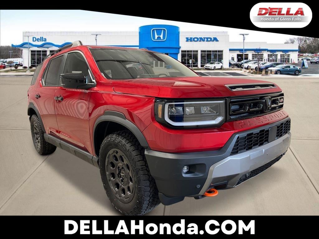 Radiant Red Metallic II 2026 Honda Passport TrailSport Blackout AWD SUV / Crossover All-Wheel Drive Automatic