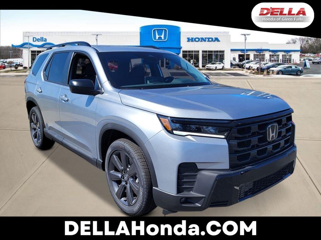 Solar Silver Metallic 2026 Honda Pilot SUV / Crossover All-Wheel Drive Automatic