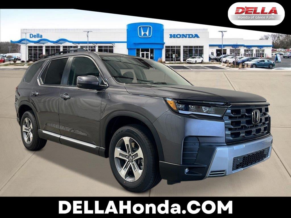 Gray (Modern Steel Metallic) 2026 Honda Pilot SUV / Crossover All-Wheel Drive Automatic