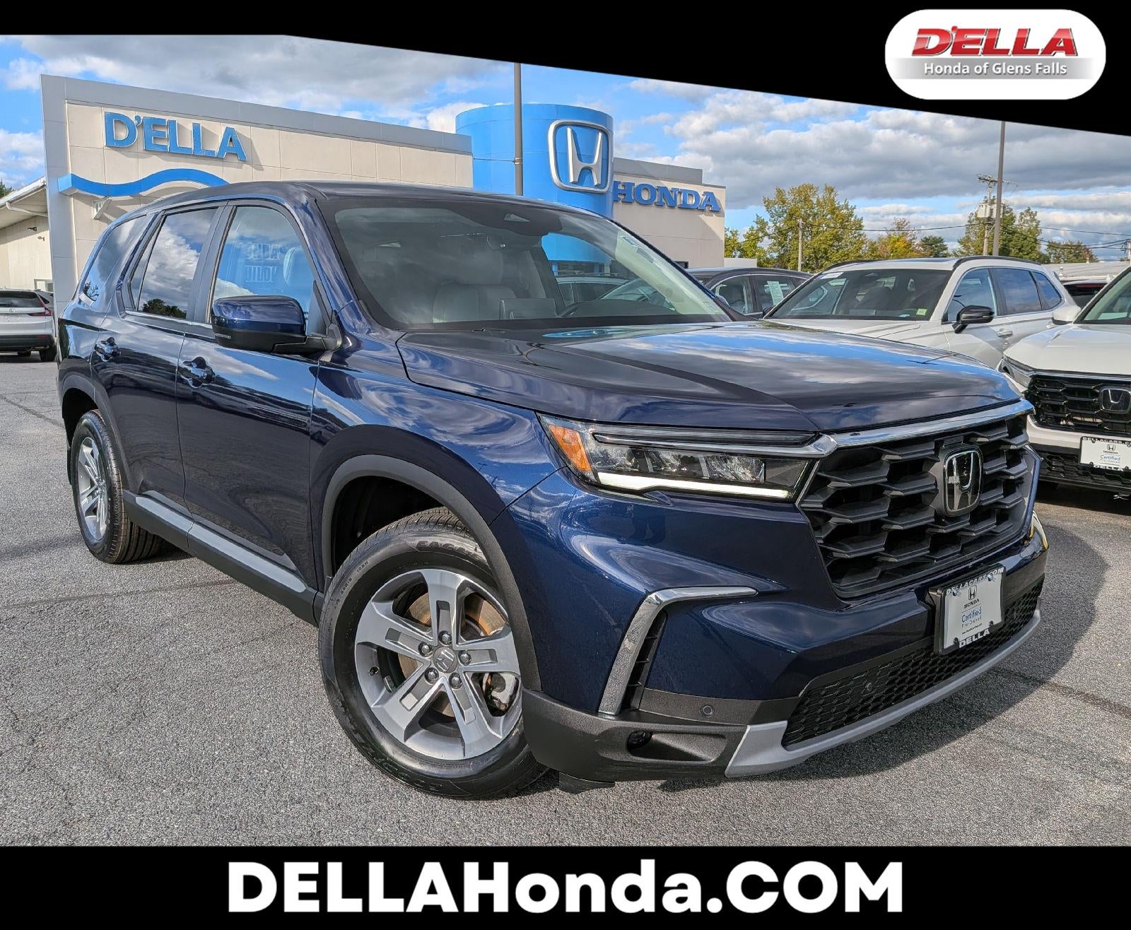 Black (Obsidian Blue Pearl) 2024 Honda Pilot SUV / Crossover All-Wheel Drive Automatic