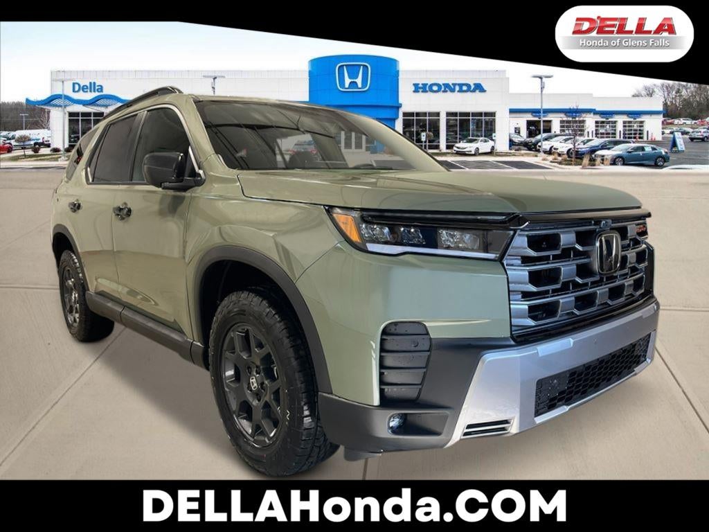 Ash Green Metallic 2026 Honda Pilot TrailSport AWD SUV / Crossover All-Wheel Drive Automatic