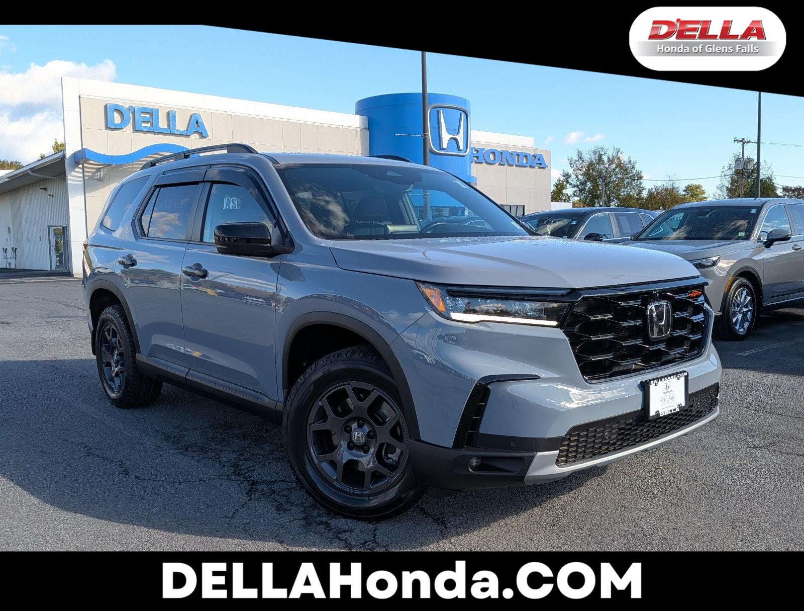 Sonic Gray Pearl 2025 Honda Pilot SUV / Crossover All-Wheel Drive Automatic