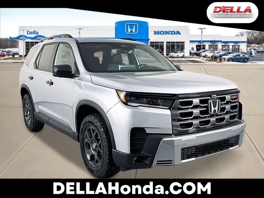 Solar Silver Metallic 2026 Honda Pilot SUV / Crossover All-Wheel Drive Automatic