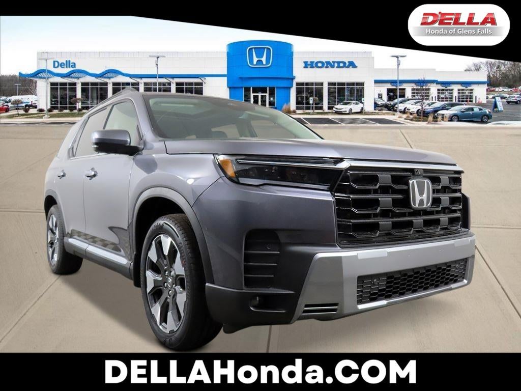 Gray (Modern Steel Metallic) 2026 Honda Pilot SUV / Crossover All-Wheel Drive Automatic