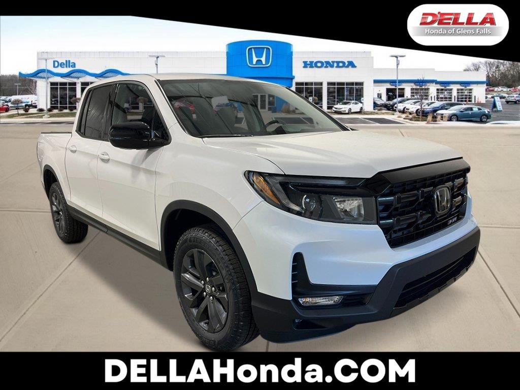 Platinum White Pearl 2026 Honda Ridgeline Pickup Truck All-Wheel Drive Automatic