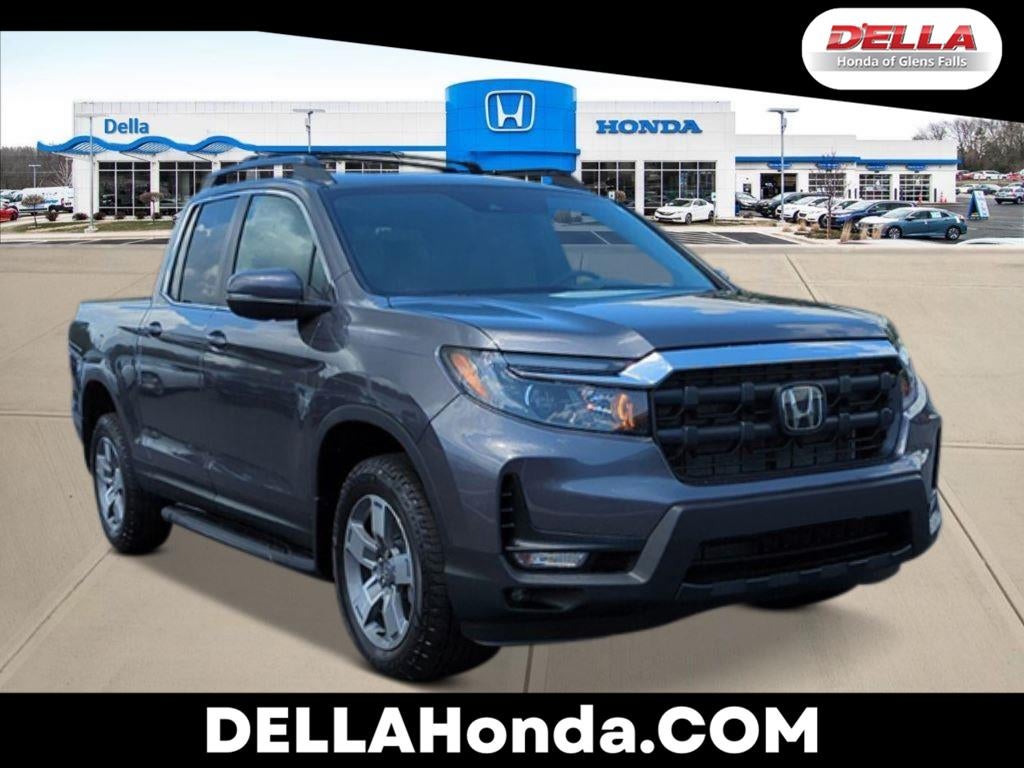 Gray (Modern Steel Metallic) 2026 Honda Ridgeline Pickup Truck All-Wheel Drive Automatic