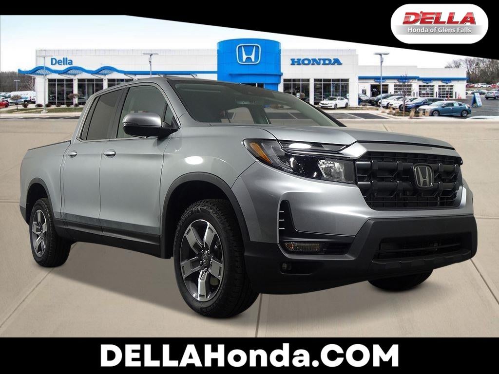 Solar Silver Metallic 2026 Honda Ridgeline RTL AWD Pickup Truck All-Wheel Drive Automatic