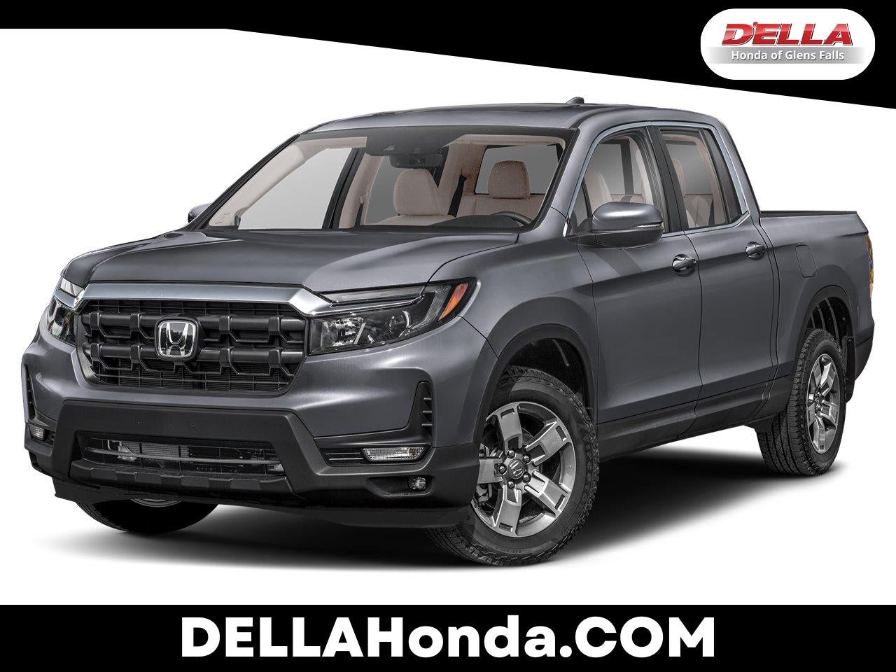 Gray (Modern Steel Metallic) 2026 Honda Ridgeline Pickup Truck All-Wheel Drive Automatic