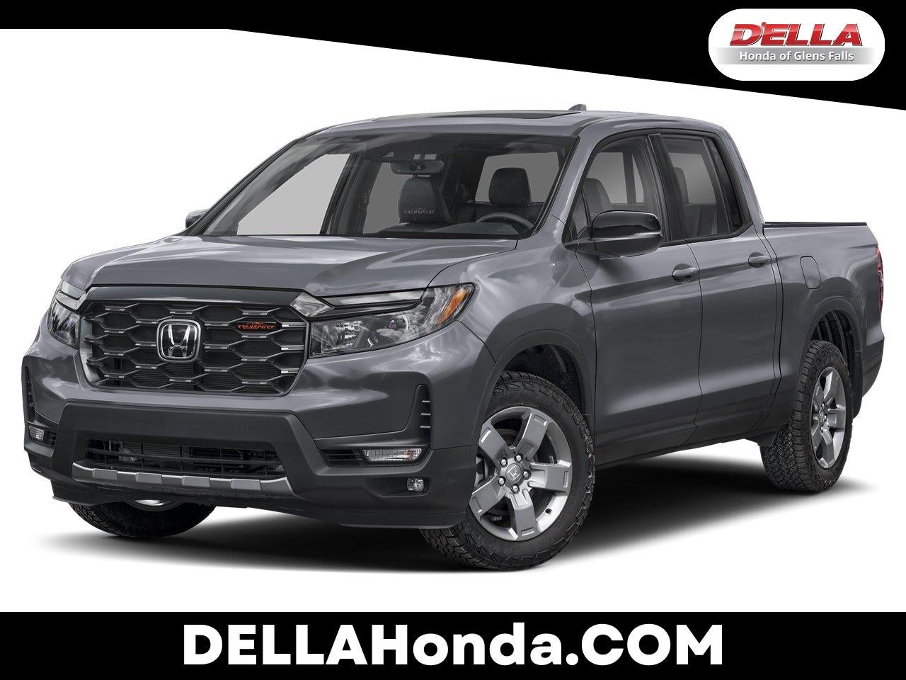 Gray (Modern Steel Metallic) 2026 Honda Ridgeline Pickup Truck All-Wheel Drive Automatic