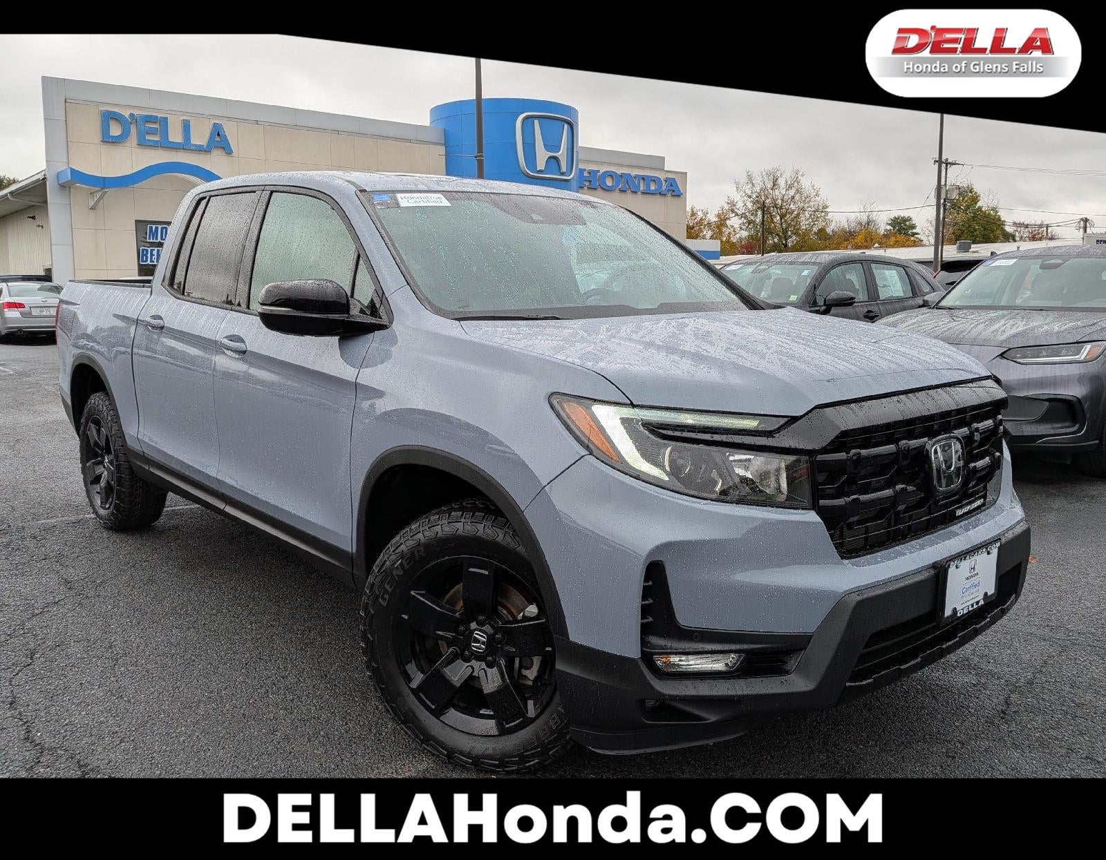 Sonic Gray Pearl 2024 Honda Ridgeline Pickup Truck All-Wheel Drive Automatic