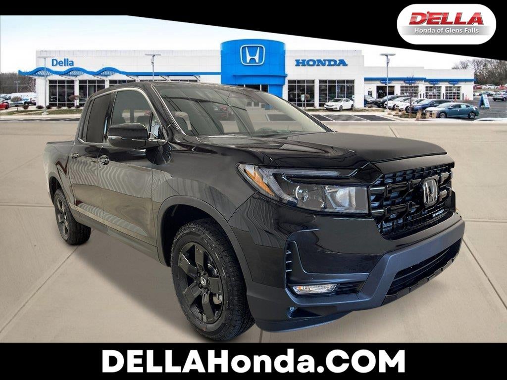 Crystal Black Pearl 2026 Honda Ridgeline Pickup Truck All-Wheel Drive Automatic