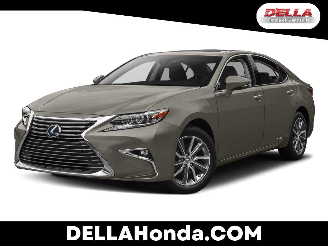 Gray 2016 Lexus ES Hybrid 300h FWD Sedan Front-Wheel Drive Automatic