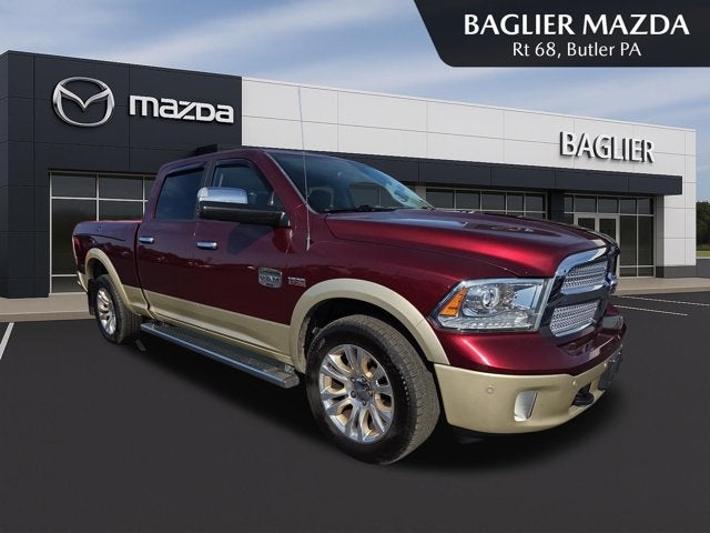 Delmonico Red Pearlcoat 2016 RAM 1500 Pickup Truck Four-Wheel Drive Automatic
