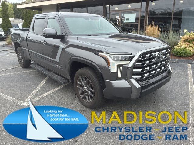 Magnetic Gray Metallic 2024 Toyota Tundra Pickup Truck Four-Wheel Drive Automatic