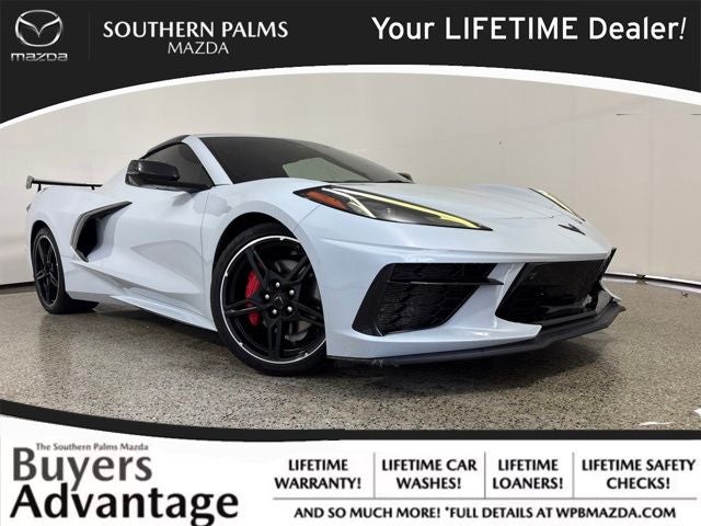 Ceramic Matrix Gray Metallic 2022 Chevrolet Corvette Coupe Rear-Wheel Drive 8-Speed Dual Clutch