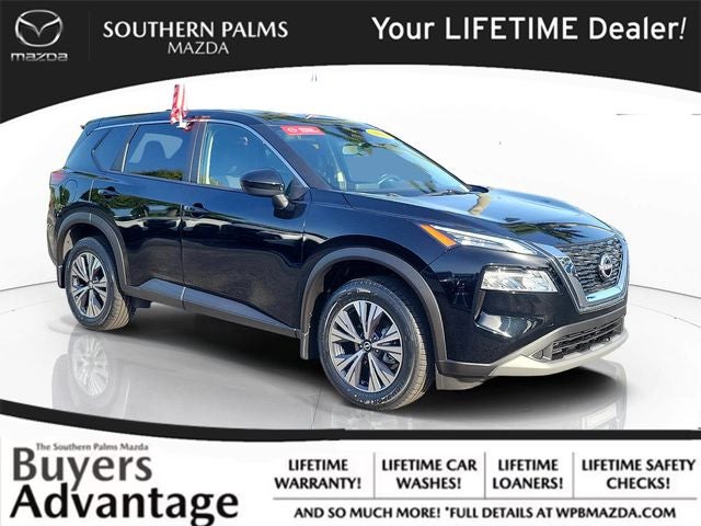 Super Black 2023 Nissan Rogue SUV / Crossover Front-Wheel Drive Continuously Variable Transmission
