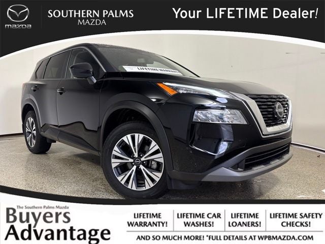 Super Black 2023 Nissan Rogue SUV / Crossover Front-Wheel Drive Continuously Variable Transmission