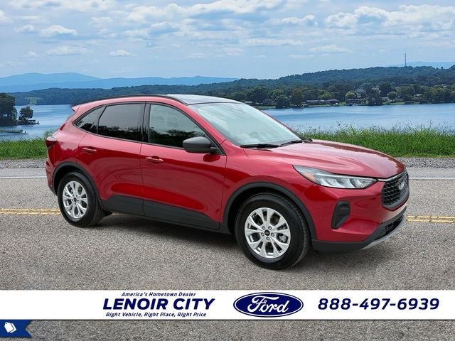 Rapid Red Metallic Tinted Clearcoat 2025 Ford Escape SUV / Crossover Front-Wheel Drive 8-Speed Automatic