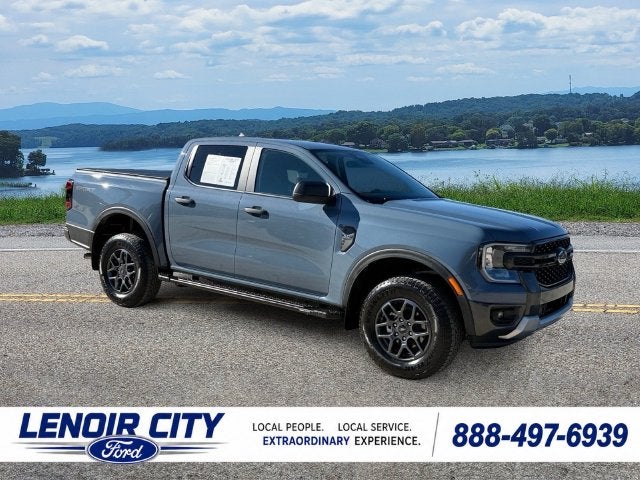 Blue (Azure Gray Metallic Tri-Coat) 2025 Ford Ranger Pickup Truck 4X2 Automatic