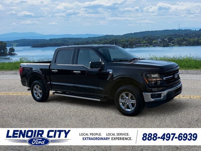 Agate Black Metallic 2025 Ford F-150 Pickup Truck Four-Wheel Drive Automatic