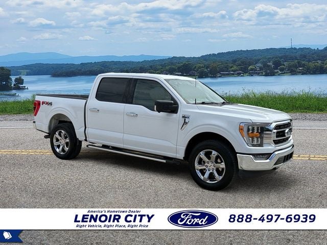 Oxford White 2022 Ford F-150 Pickup Truck Four-Wheel Drive Automatic