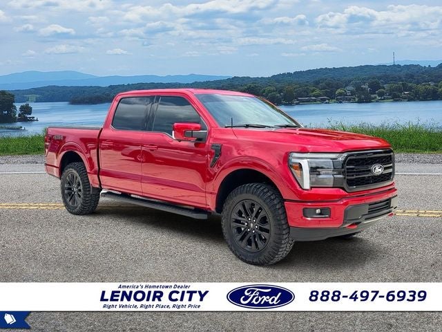 2025 Ford F-150 Lariat SuperCrew 4WD Rojo (Rapid Red Metallic Tinted Clearcoat) Camioneta Todo terreno Automática