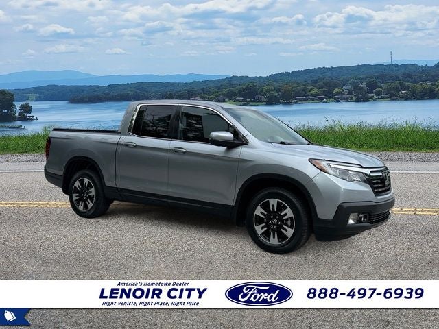 Gray (Modern Steel Metallic) 2020 Honda Ridgeline Pickup Truck All-Wheel Drive 9-Speed Automatic