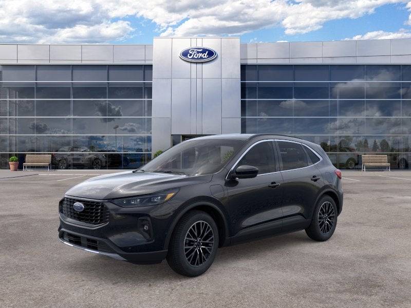 Agate Black Metallic 2024 Ford Escape Hybrid Plug-in SUV / Crossover Front-Wheel Drive Continuously Variable Transmission