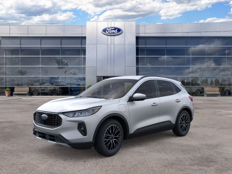 Iconic Silver Metallic 2024 Ford Escape Hybrid Plug-in SUV / Crossover Front-Wheel Drive Continuously Variable Transmission