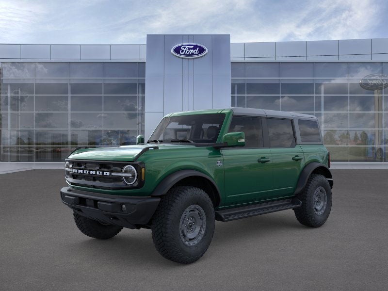 Eruption Green Metallic 2025 Ford Bronco Outer Banks 4-Door 4WD SUV / Crossover Four-Wheel Drive Automatic