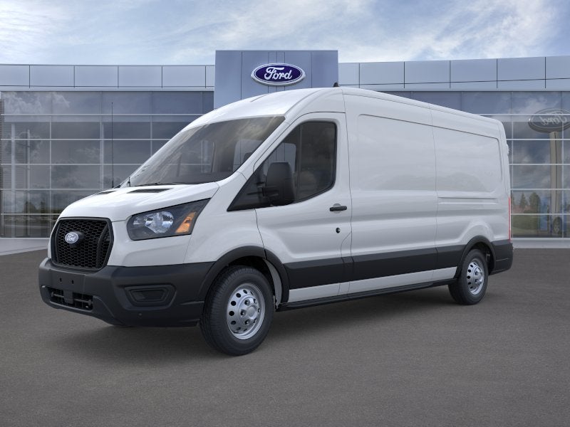 Oxford White 2026 Ford Transit Cargo 250 Medium Roof LB AWD Van All-Wheel Drive 
