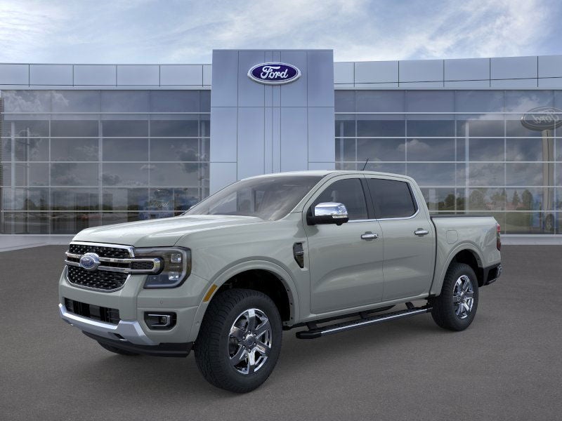 Cactus Gray 2024 Ford Ranger Pickup Truck Four-Wheel Drive Automatic