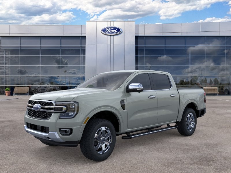 Cactus Gray 2024 Ford Ranger Pickup Truck Four-Wheel Drive Automatic